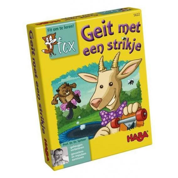 Geit met een strikje